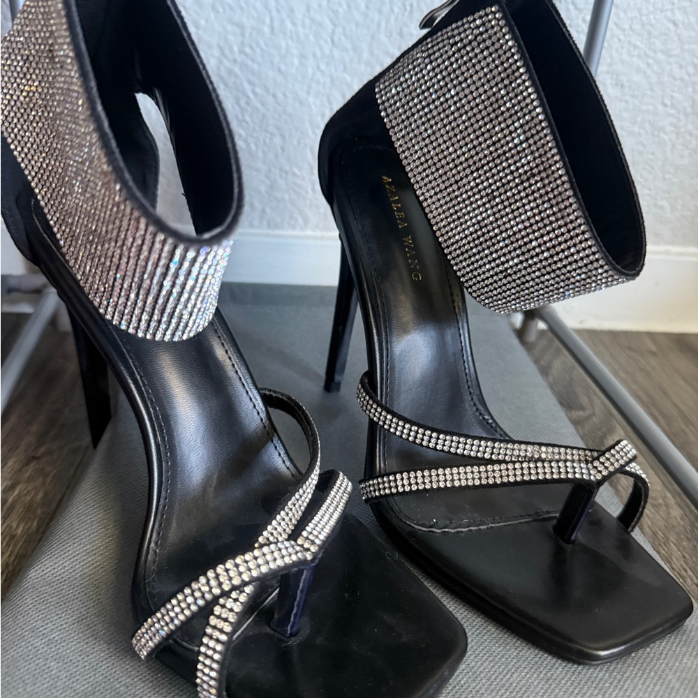Azalea Wang Rhinestone Heel